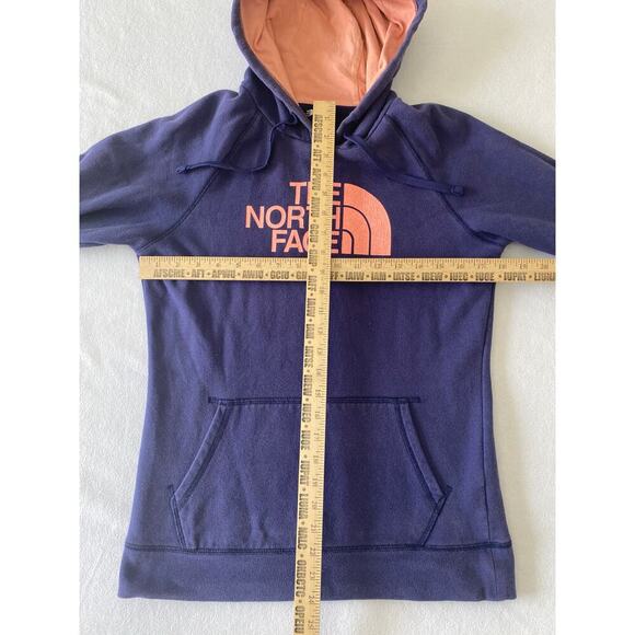 The North Face Purple/Peach Hoodies W/Kangaroo Pockets Women’s Medium # - Picture 6 of 8